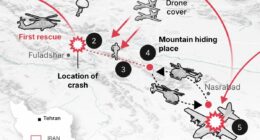 Step by step, how US rescued airman with 'most daring operation ever'