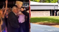 Students crown Oklahoma hero principal prom king weeks after he stopped attempted school shooting