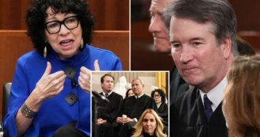 Supreme Court Sotomayor regrets hurtful remarks aimed at Kavanaugh