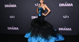 Surprise! Zendaya wears something blue -- after the old, new and borrowed