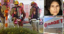 Suspected arsonist nabbed by cops at hotel after allegedly starting Burbank Target fire