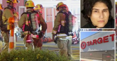 Suspected arsonist nabbed by cops at hotel after allegedly starting Burbank Target fire