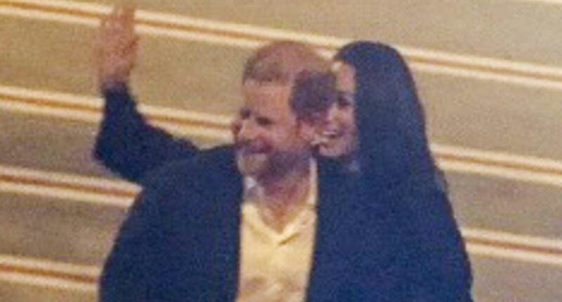 Sussexes are all smiles as they touch down in Sydney for last leg of 'cosplay royal' tour ahead of Meghan's appearance at £1,400 'girls' weekend' retreat
