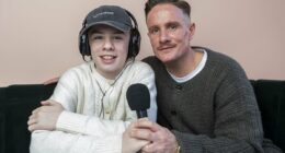 TAKING THE MIC: With a dad like Open Goal's Si Ferry, it's little wonder Frankie Ferry likes to talk... but despite his tender years, this budding commentator isn't afraid to tell it like it is