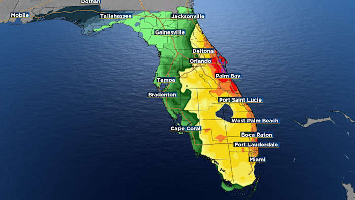 TIMELINE: More storms coming to Central Florida