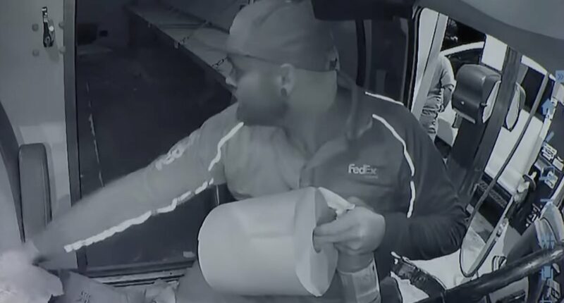 Tanner Horner filmed cleaning his van after murdering Athena Strand, 7