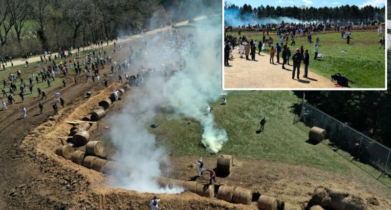 Tear gas, pepper spray and arrests as protesters try to storm a Wisconsin beagle lab