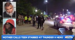 Teen stepping in to defend mom and daughter stabbed: Police