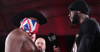 Testosterone will be pumping in London as Deontay Wilder takes on Derek Chisora... and here is the perfect (albeit unlikely) outcome that could see them ride into the sunset together, writes JEFF POWELL