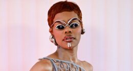 Teyana Taylor dons bizarre look at Revolve Festival's Coachella event