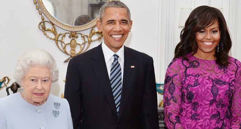 The Queen's question about Trump to the Obamas, according to new book
