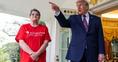 The REAL story behind DoorDash grandma who charmed Trump