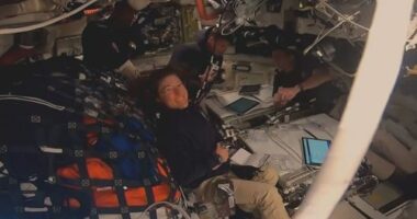 The moment Artemis II crew broke history's record