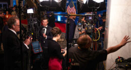 The night a big story came directly to Washington's journalists — hundreds of them