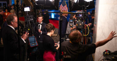 The night a big story came directly to Washington's journalists — hundreds of them