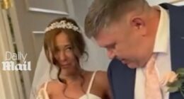 The story behind why sister-in-law chucked black paint over bride