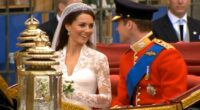 The sweet words of encouragement William gave Kate just moments after they exchanged vows revealed by lipreader - as the royal couple celebrate 15 years married