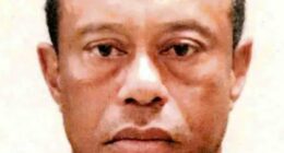 Tiger Woods captured in inmate uniform in newly-released mugshot