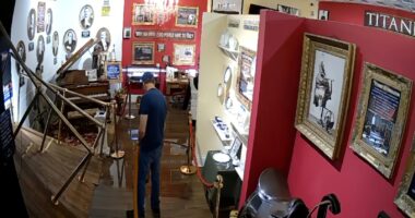 Titanic exhibit at Volo Museum floods on anniversary of famous ship's sinking