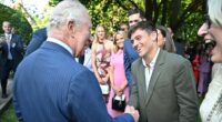 Tom Daley's outfit at King's US garden party fails to make a splash
