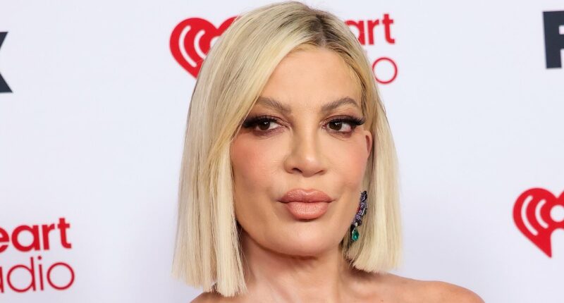 Tori Spelling and four of her children involved in horror car crash