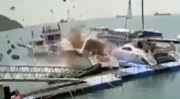 Tour guide killed after speedboat explodes at popular Thailand tourist spot