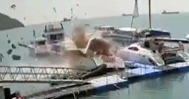 Tour guide killed after speedboat explodes at popular Thailand tourist spot