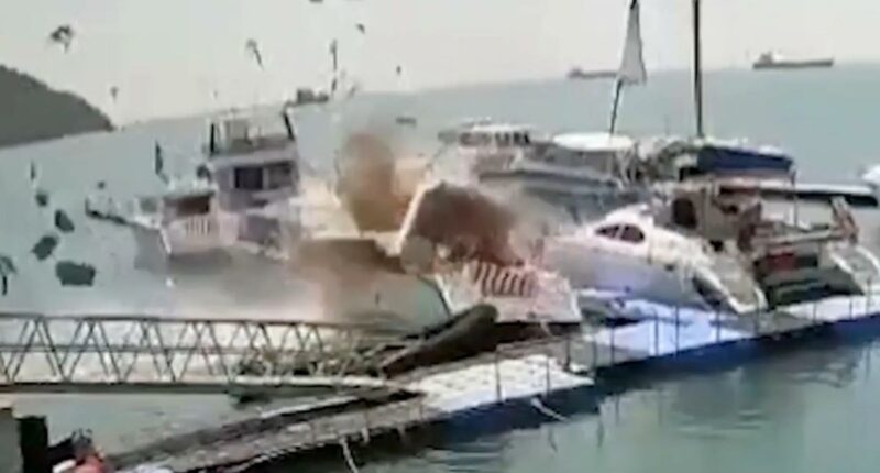 Tour guide killed after speedboat explodes at popular Thailand tourist spot