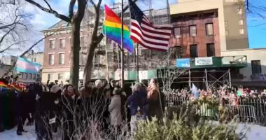 Trump administration agrees to keep flying rainbow Pride flag at New York's Stonewall monument