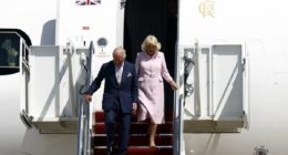 Trump and Melania greet King Charles and Queen Camilla at White House