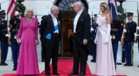 Trump and Melania host State Dinner in honor of King Charles