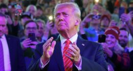 Trump becomes president at the peak of his powers