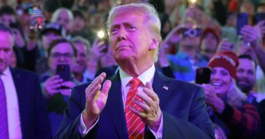 Trump becomes president at the peak of his powers