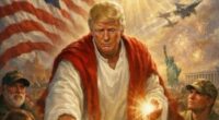 Trump blasts 'weak' Pope then posts an A.I. image of himself as Jesus