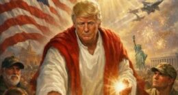Trump blasts 'weak' Pope then posts an A.I. image of himself as Jesus