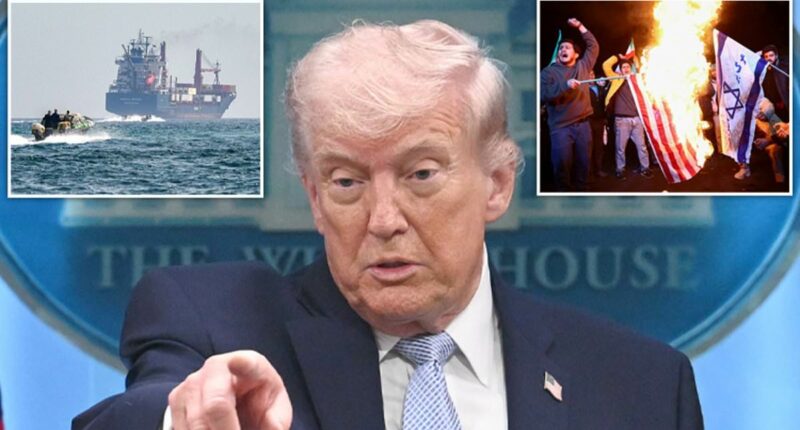 Trump declares Strait of Hormuz 'joint venture' with Iran