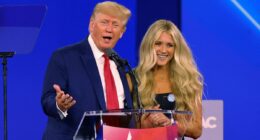 Trump fires back at former ally Riley Gaines amid Jesus image backlash