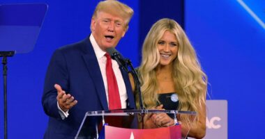 Trump fires back at former ally Riley Gaines amid Jesus image backlash