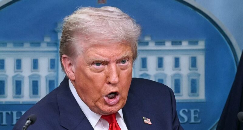 Trump issues MISSPELLED threat to Iran over Strait of Hormuz