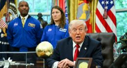 Trump makes awkward reference to NASA chief's big 'beautiful ears'