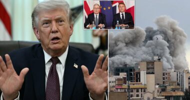 Trump reveals he'll torch NATO in landmark speech TONIGHT as he 'absolutely' threatens to quit 'disgusting' alliance