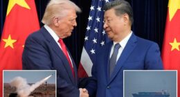 Trump says China agrees not to send Iran weapons, predicts Xi Jinping will give him 'big, fat hug'