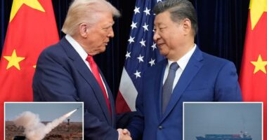 Trump says China agrees not to send Iran weapons, predicts Xi Jinping will give him 'big, fat hug'