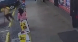 Donald Trump shares violent footage of woman being killed in hammer attack