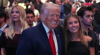 Trump sparks outrage as he watches UFC with Ivanka,Tiffany and Rubio