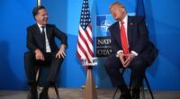 Trump to meet NATO chief as he weighs exiting western alliance