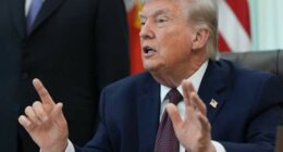 Trump unveils 100% tariff on some patented drugs on 'Liberation Day' anniversary