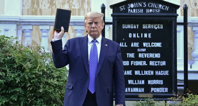 Trump will read a Bible passage on humility from the Oval Office amid ongoing feud with Pope Leo