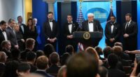 Trump's Dramatic Press Conference Following WHCA Shooting: Americans Need to Recommit Hearts to Peace