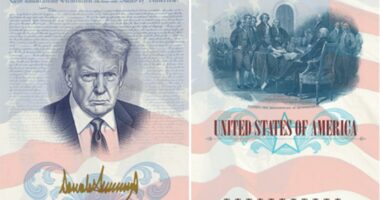 Trump's State Dept. will include president's face in new passports for America250
